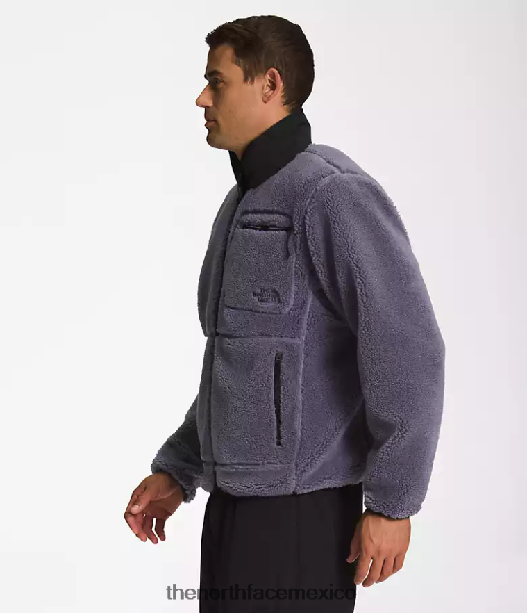 The North Face ropa NFHLJL547 pizarra lunar hombres chamarra con cierre completo