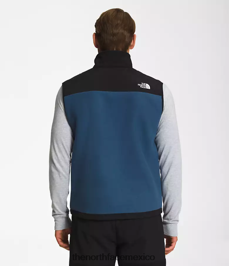 The North Face ropa NFHLJL597 azul sombreado hombres chaleco denali