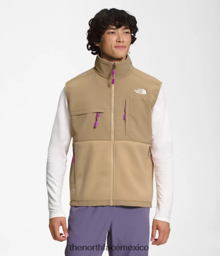 The North Face ropa NFHLJL599 piedra caqui hombres chaleco denali