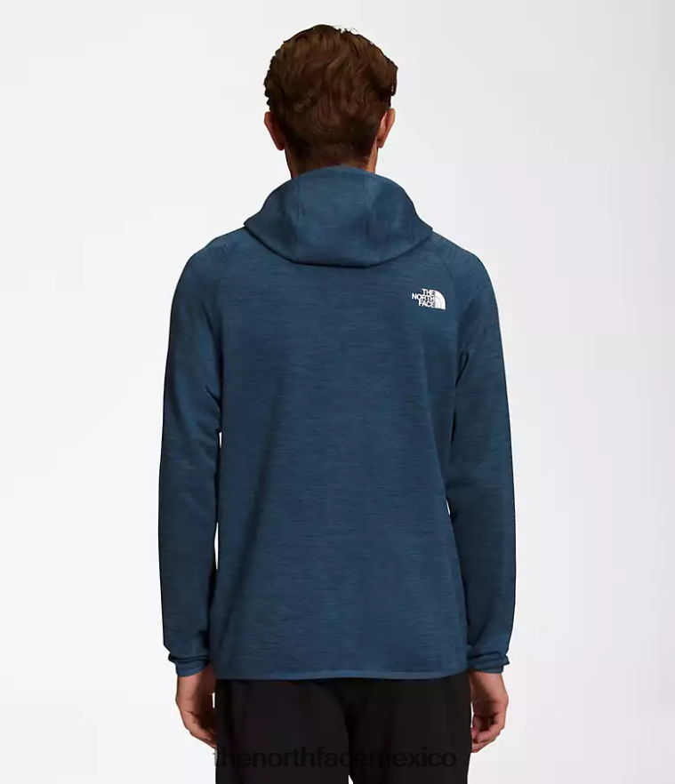 The North Face ropa NFHLJL923 brezo azul sombreado hombres sudadera con capucha de canyonlands