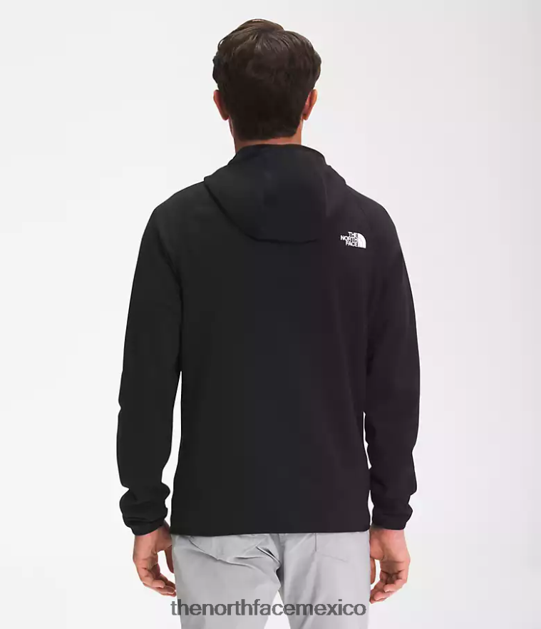 The North Face ropa NFHLJL924 negro hombres sudadera con capucha de canyonlands