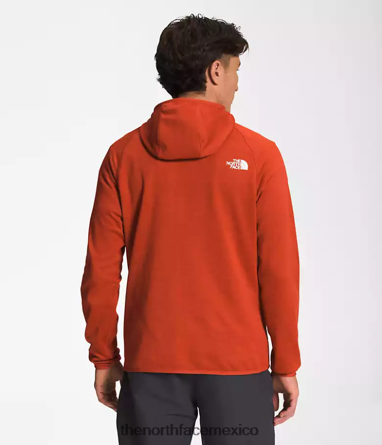The North Face ropa NFHLJL925 Brezo de bronce oxidado hombres sudadera con capucha de canyonlands