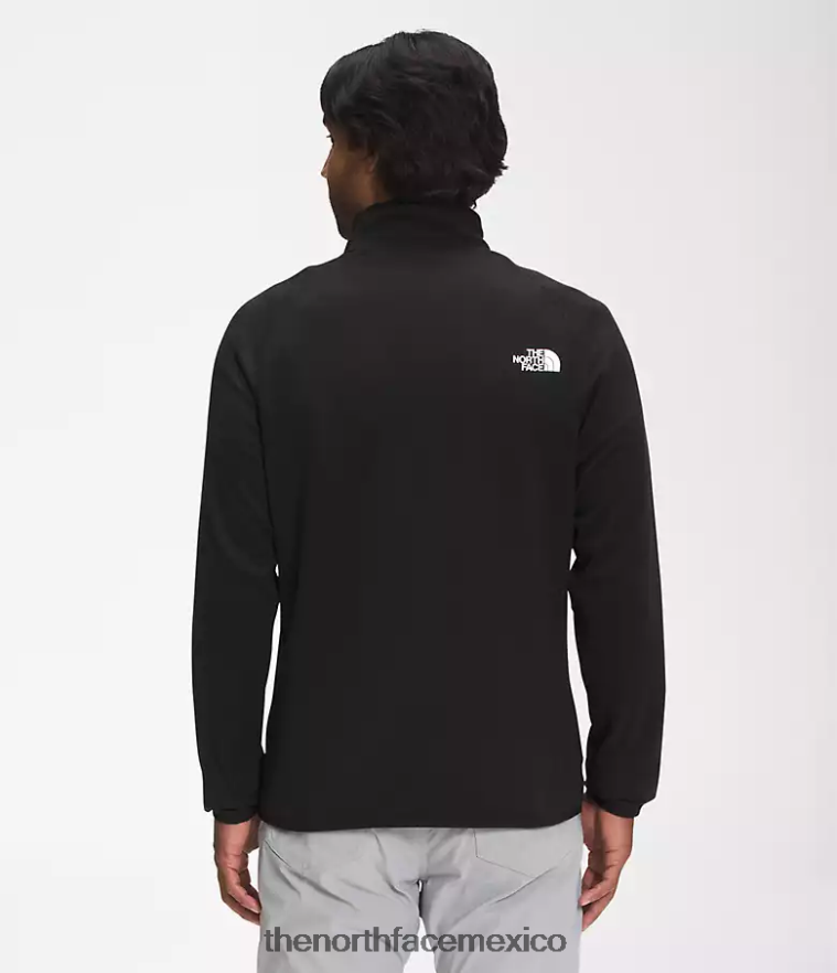 The North Face ropa NFHLJL951 negro hombres Canyonlands con cremallera completa
