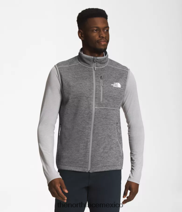 The North Face ropa NFHLJL96 tnf gris medio jaspeado hombres chaleco canyonlands