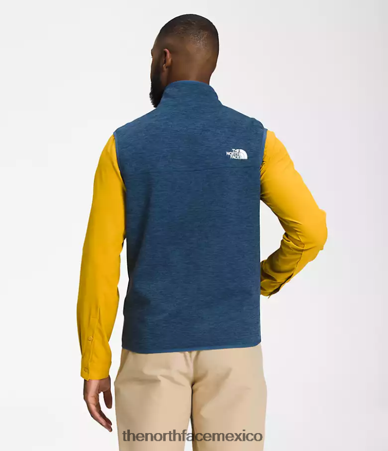 The North Face ropa NFHLJL97 brezo azul sombreado hombres chaleco canyonlands