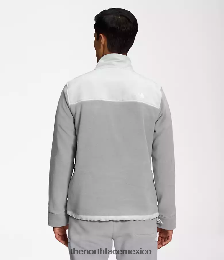 The North Face ropa NFHLJL357 gris fusión/gris estaño hombres polartec alpino 200 -zip