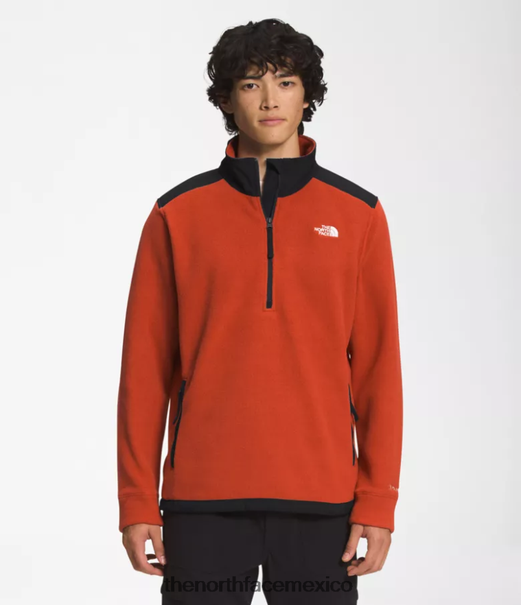 The North Face ropa NFHLJL358 bronce oxidado/tnf negro hombres polartec alpino 200 -zip