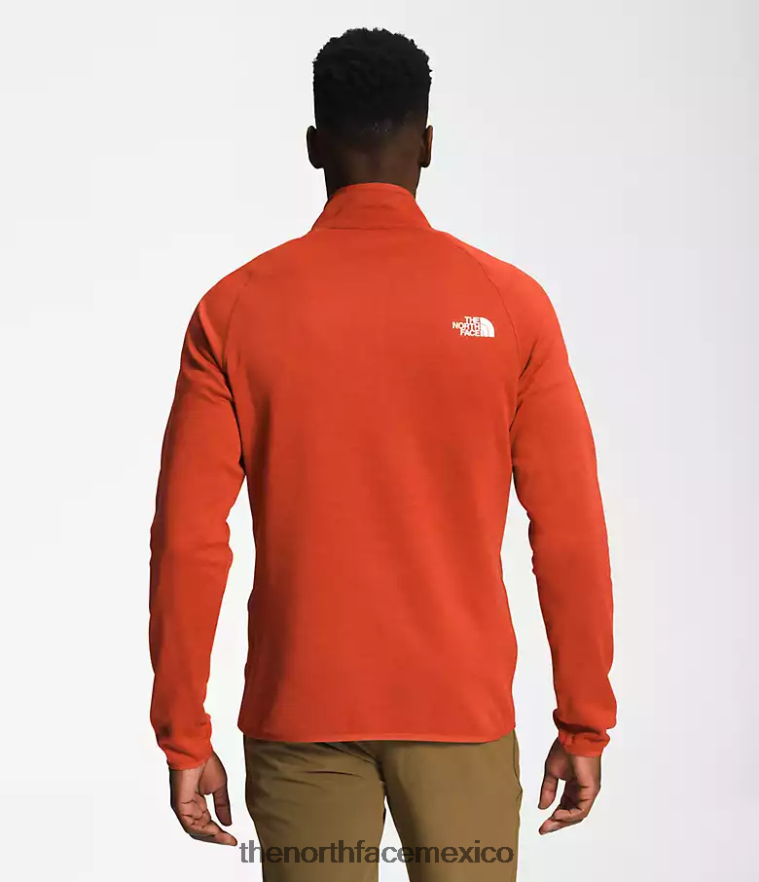 The North Face ropa NFHLJL410 Brezo de bronce oxidado hombres tierras de los cañones -zip