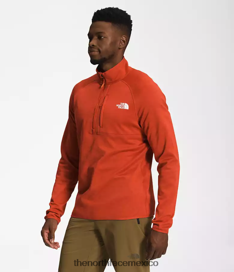 The North Face ropa NFHLJL410 Brezo de bronce oxidado hombres tierras de los cañones -zip