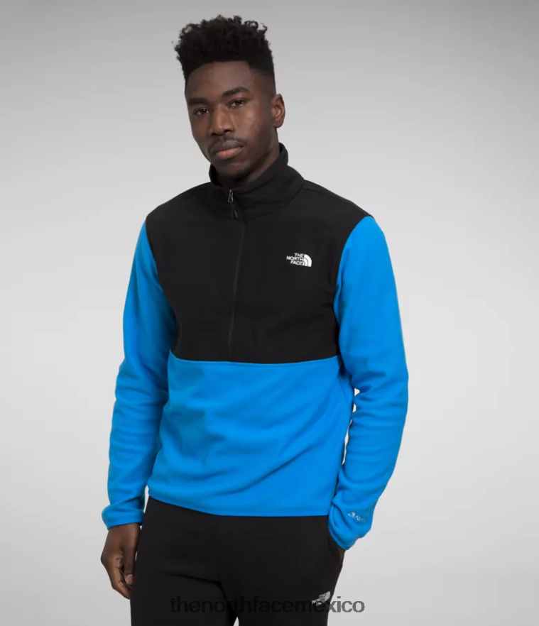 The North Face ropa NFHLJL776 azul óptico/negro tnf hombres polartec alpino 100 -zip