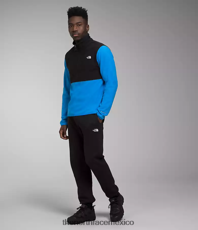 The North Face ropa NFHLJL776 azul óptico/negro tnf hombres polartec alpino 100 -zip