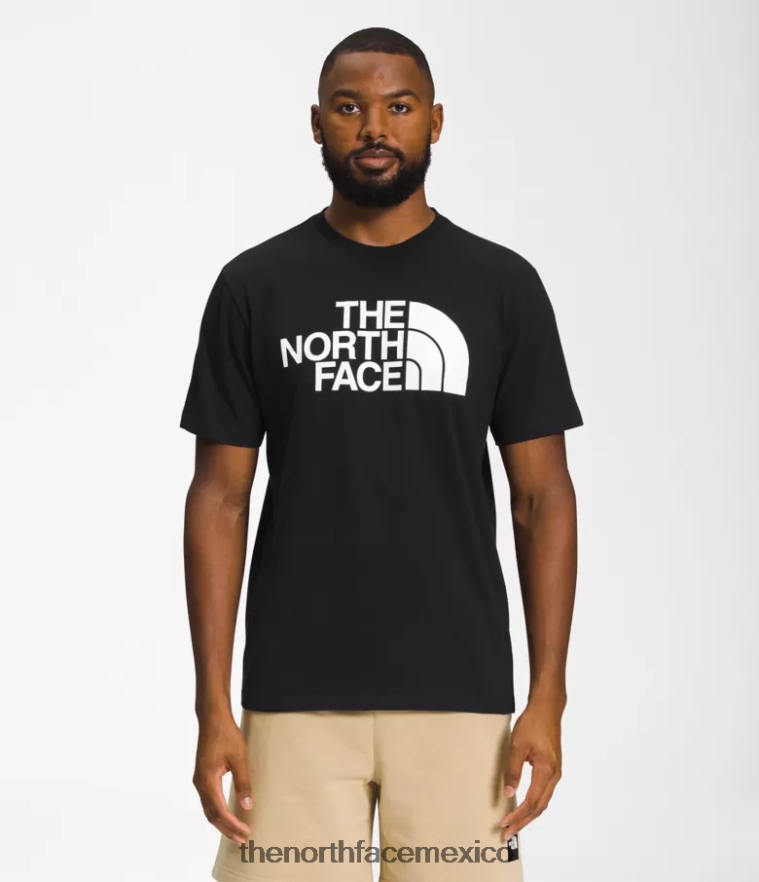 The North Face ropa NFHLJL1305 tnf negro/tnf blanco hombres camiseta de manga corta con media cúpula