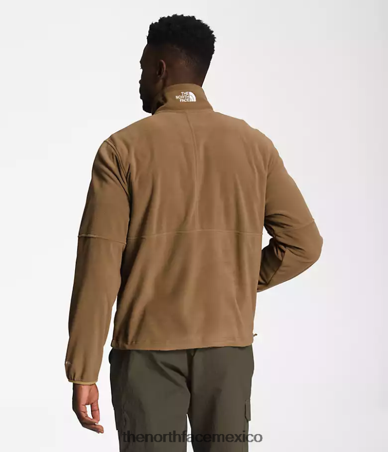 The North Face ropa NFHLJL300 marrón utilitario hombres tnf polartec 100 -zip