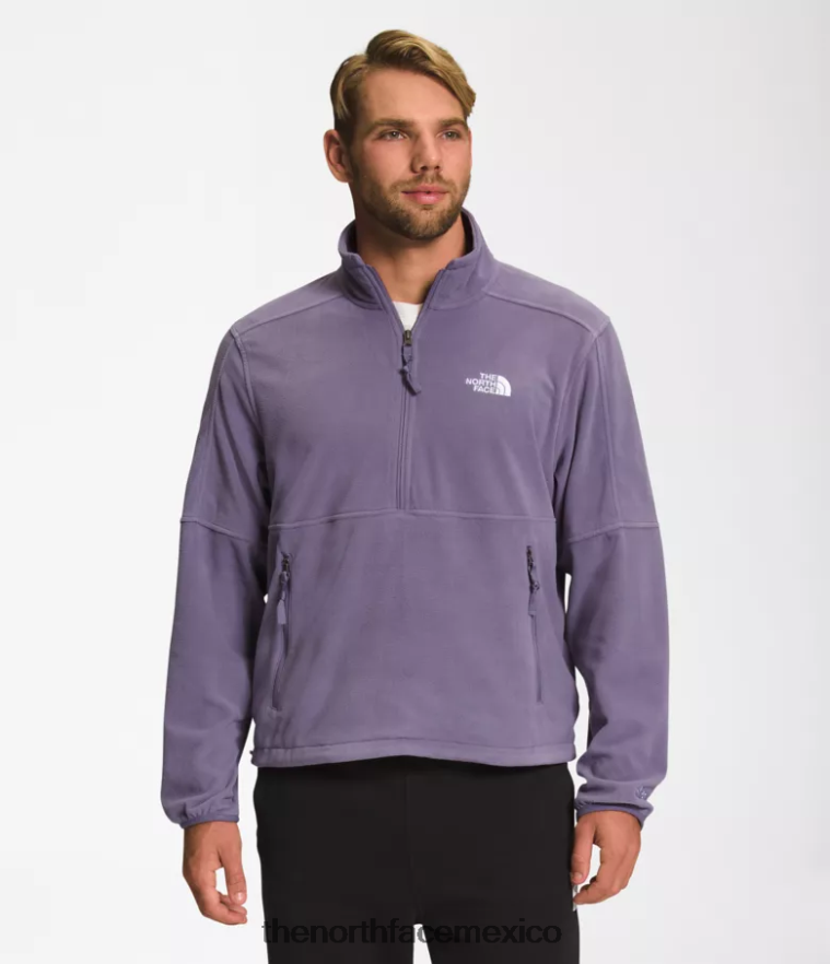 The North Face ropa NFHLJL301 pizarra lunar hombres tnf polartec 100 -zip