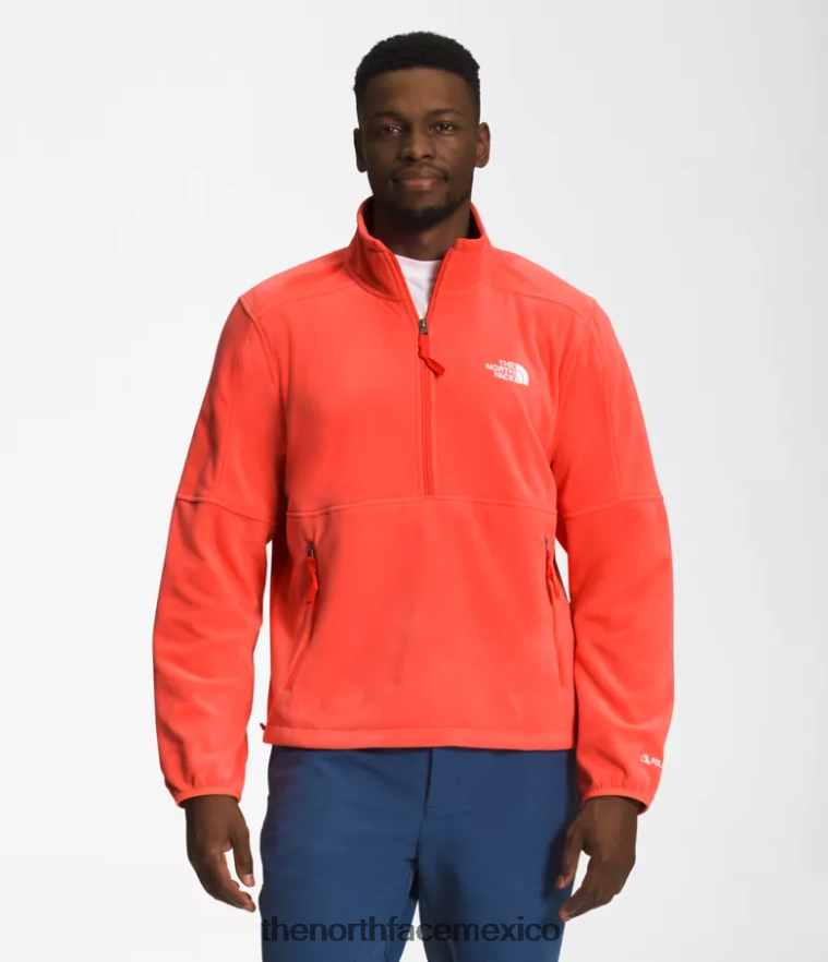 The North Face ropa NFHLJL303 naranja retra hombres tnf polartec 100 -zip