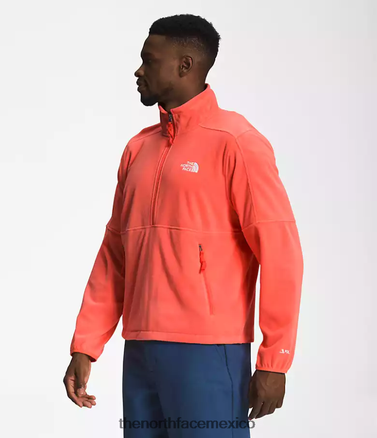The North Face ropa NFHLJL303 naranja retra hombres tnf polartec 100 -zip