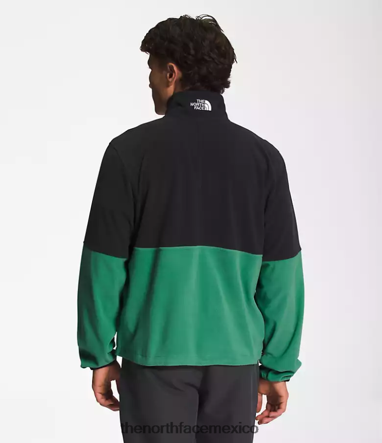 The North Face ropa NFHLJL305 verde hierba intenso hombres tnf polartec 100 -zip