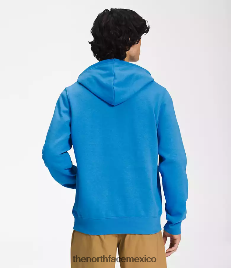 The North Face ropa NFHLJL107 azul supersónico/blanco tnf hombres sudadera con capucha y media cúpula