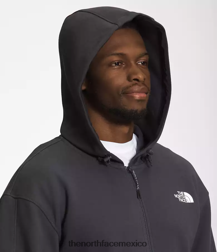 The North Face ropa NFHLJL209 pizarra lunar hombres tnf tech sudadera con capucha y cremallera completa