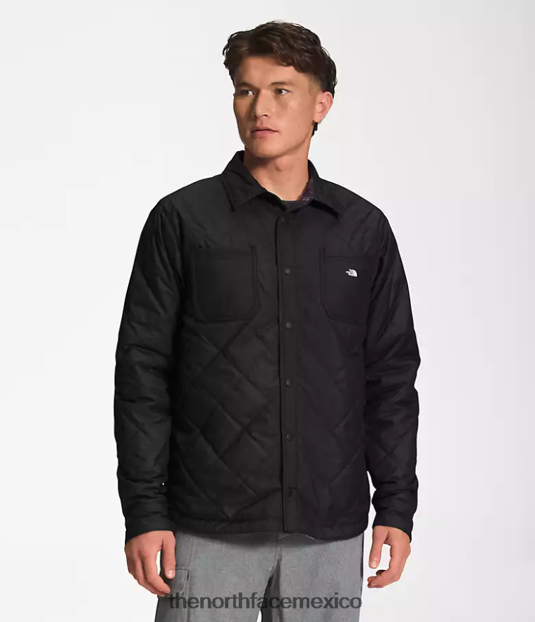 The North Face ropa NFHLJL298 tnf negro/cuadros hombres franela aislada Fort Point