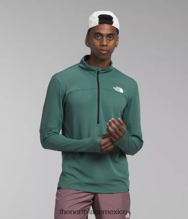 The North Face ropa NFHLJL486 sabio oscuro hombres amanecer-zip