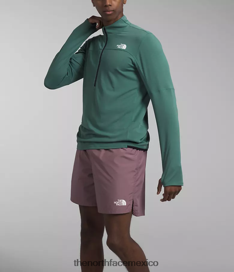 The North Face ropa NFHLJL486 sabio oscuro hombres amanecer-zip