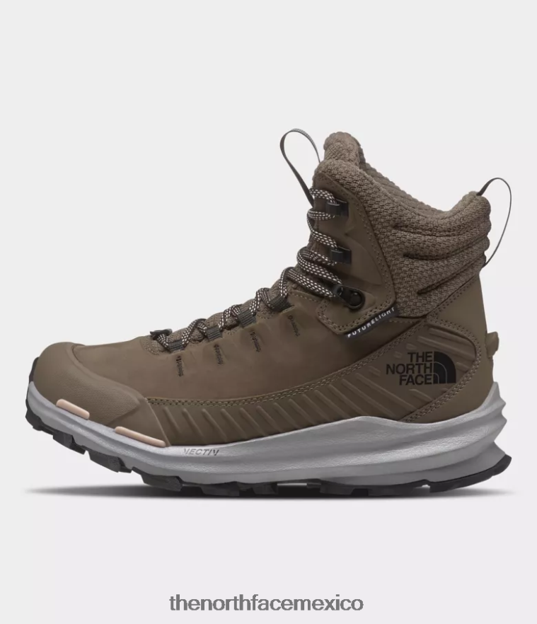 The North Face calzado NFHLJL1028 bipartidista marrón/tnf negro mujer Botas Futurelight con aislamiento Vectiv Fastpack