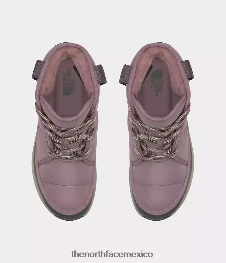 The North Face calzado NFHLJL813 gris leonado/gris asfalto mujer botas impermeables de lujo con cordones thermoball