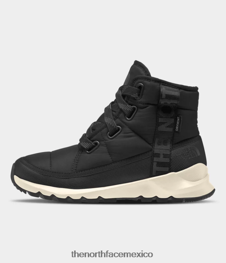 The North Face calzado NFHLJL814 tnf negro/gris asfalto mujer botas impermeables de lujo con cordones thermoball