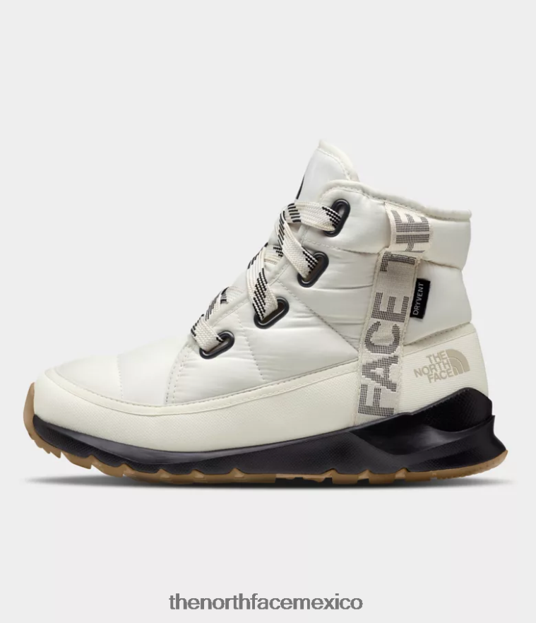 The North Face calzado NFHLJL815 gardenia blanco/tnf negro mujer botas impermeables de lujo con cordones thermoball