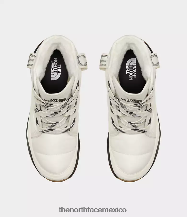 The North Face calzado NFHLJL815 gardenia blanco/tnf negro mujer botas impermeables de lujo con cordones thermoball