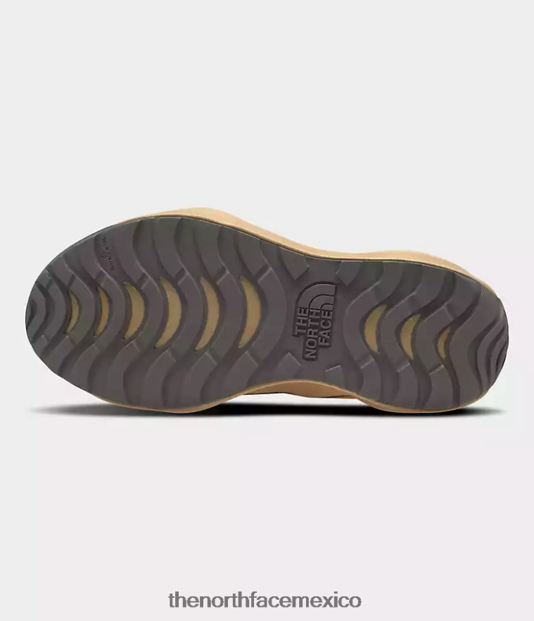 The North Face calzado NFHLJL855 mantequilla de almendras/marrón halcón mujer botas impermeables de encaje halseigh thermoball