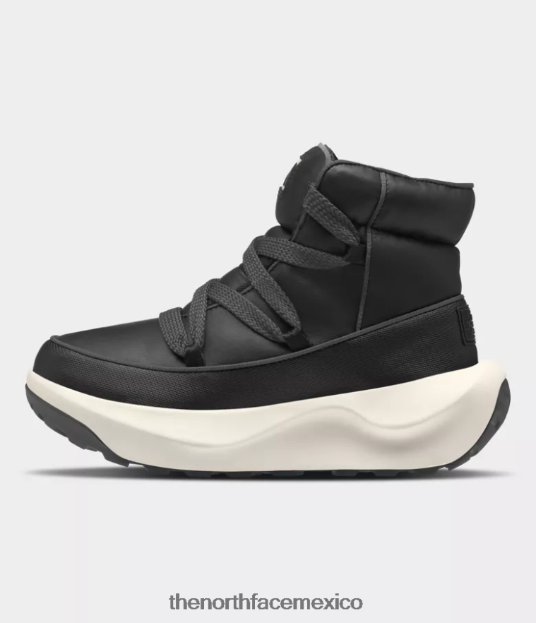 The North Face calzado NFHLJL856 tnf negro/gris asfalto mujer botas impermeables de encaje halseigh thermoball