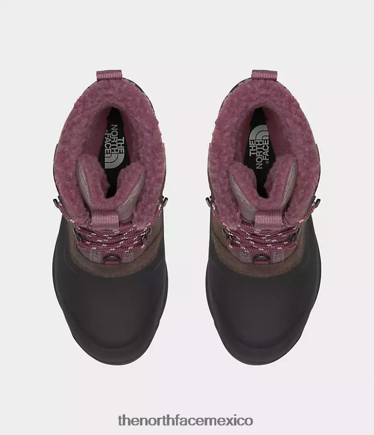 The North Face calzado NFHLJL947 gris pardo intenso/negro tnf mujer botas impermeables chilkat v 400