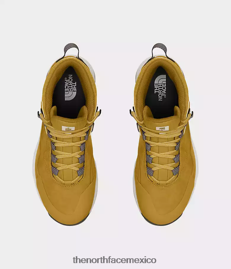 The North Face calzado NFHLJL750 amarillo flecha/blanco gardenia mujer botas impermeables de cuero cragstone