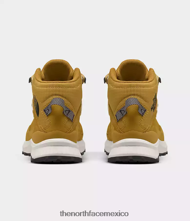 The North Face calzado NFHLJL750 amarillo flecha/blanco gardenia mujer botas impermeables de cuero cragstone
