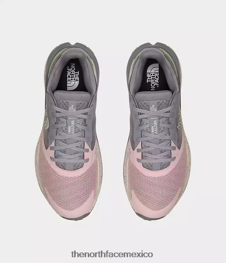 The North Face calzado NFHLJL385 rosa purdy/gris fundido mujer zapatillas vectiv enduris 3