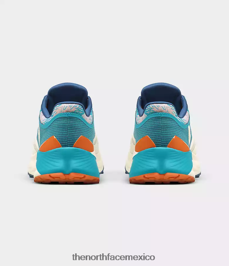 The North Face calzado NFHLJL387 estampado de senderos encantados de melocotón tropical/impresión azul súper sónica del orgullo mujer zapatillas vectiv enduris 3