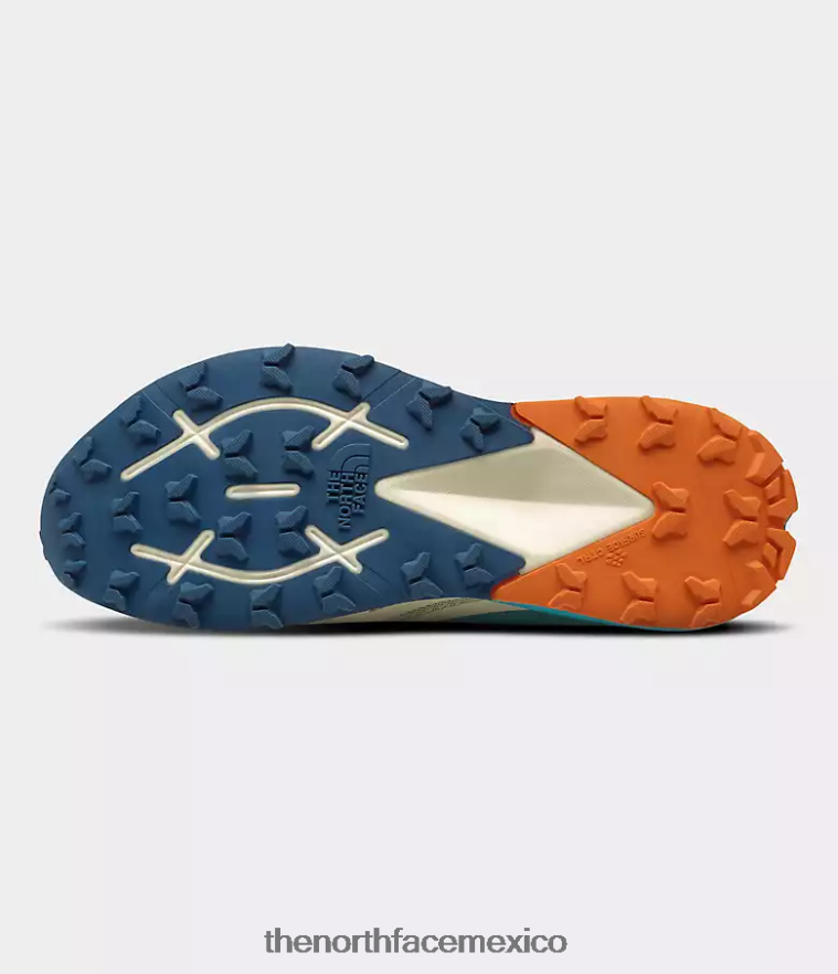 The North Face calzado NFHLJL387 estampado de senderos encantados de melocotón tropical/impresión azul súper sónica del orgullo mujer zapatillas vectiv enduris 3