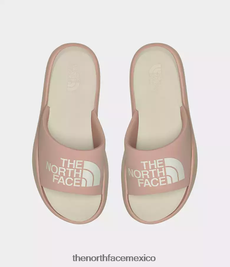 The North Face calzado NFHLJL171 rosa musgo/gardenia blanco mujer diapositivas triarcas