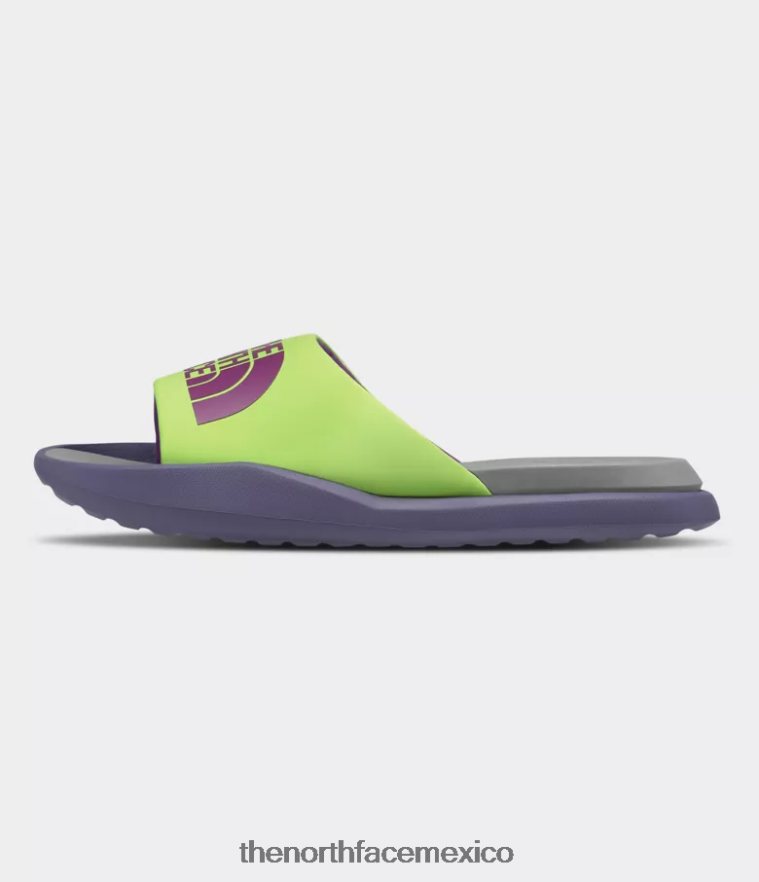 The North Face calzado NFHLJL173 pizarra lunar/led amarillo mujer diapositivas triarcas