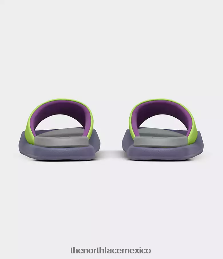 The North Face calzado NFHLJL173 pizarra lunar/led amarillo mujer diapositivas triarcas