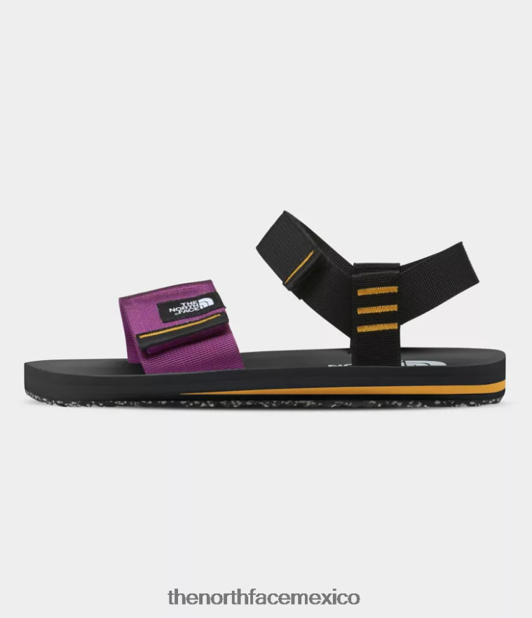 The North Face calzado NFHLJL255 tnf flor de cactus negro/morado mujer sandalias skeena