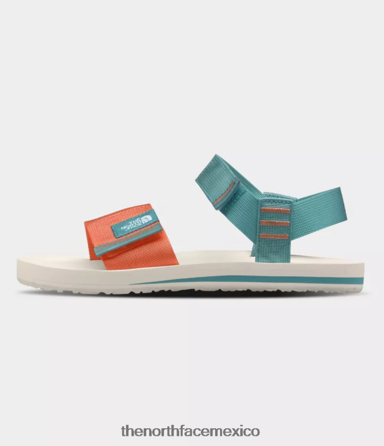 The North Face calzado NFHLJL256 gardenia blanco/naranja coral polvoriento mujer sandalias skeena