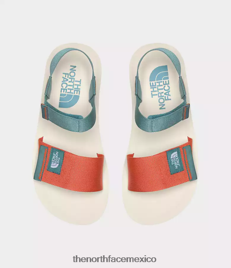 The North Face calzado NFHLJL256 gardenia blanco/naranja coral polvoriento mujer sandalias skeena