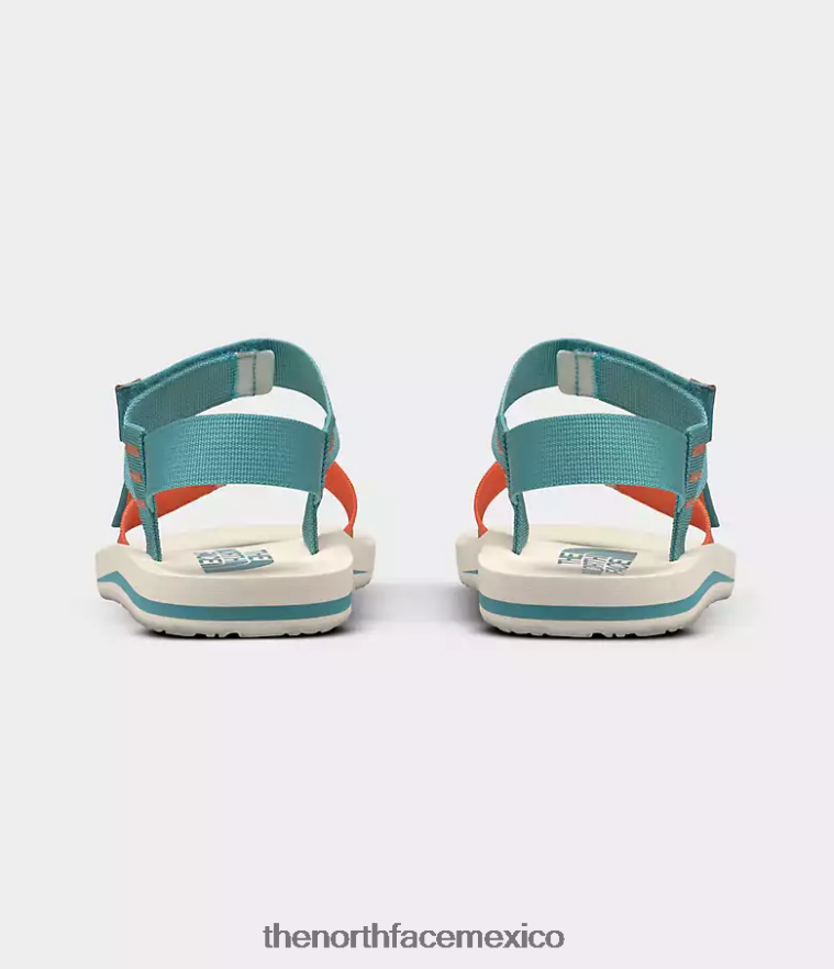 The North Face calzado NFHLJL256 gardenia blanco/naranja coral polvoriento mujer sandalias skeena
