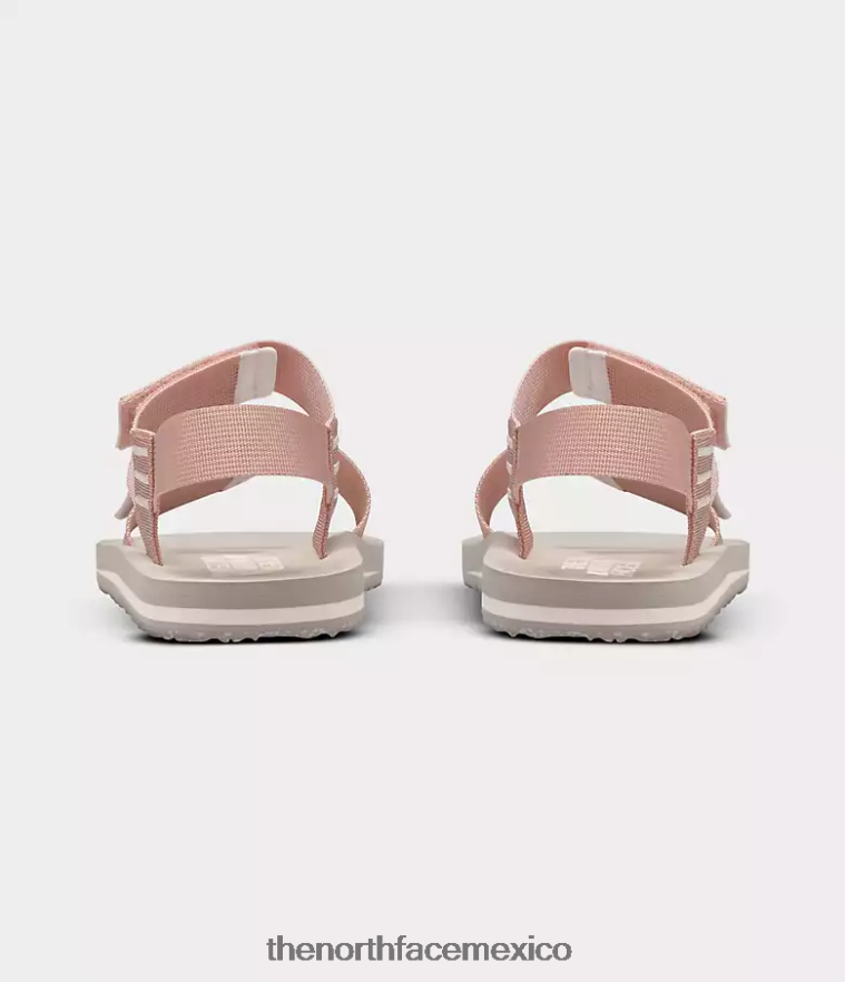 The North Face calzado NFHLJL257 rosa musgo/gardenia blanco mujer sandalias skeena