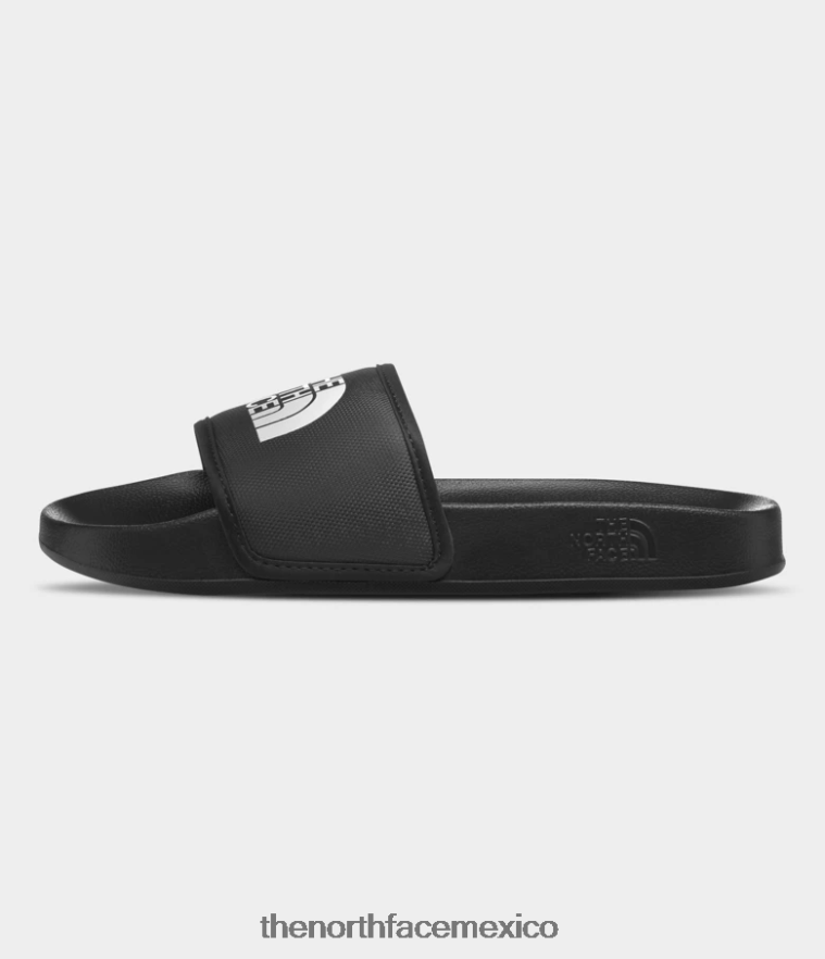 The North Face calzado NFHLJL572 tnf negro/tnf blanco mujer toboganes del campamento base iii
