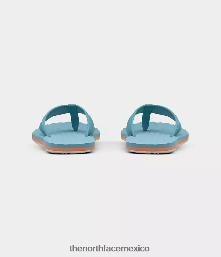 The North Face calzado NFHLJL63 campamento base aguas de arrecife/gardenia blanco mujer mini zapatillas sin cordones base camp ii