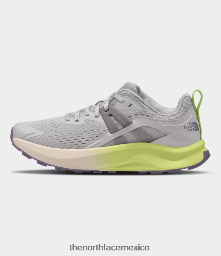 The North Face calzado NFHLJL1187 gris estaño/led amarillo mujer zapatos hipnum